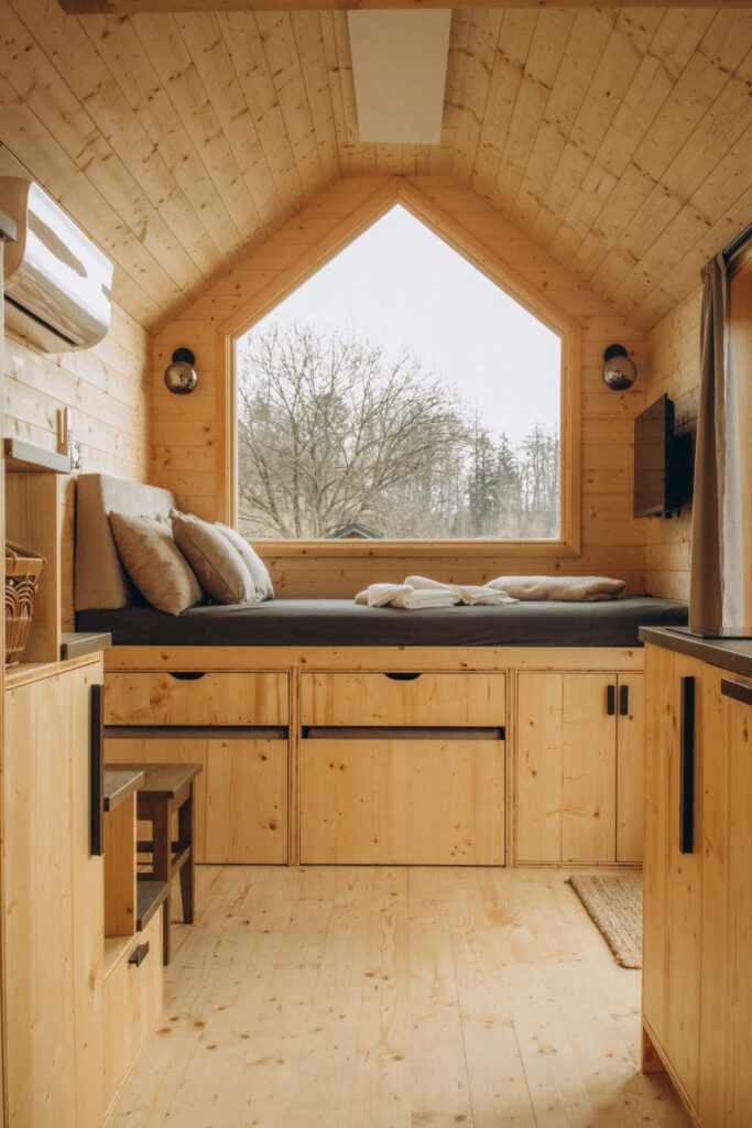 Tiny house s wellness Nové Hrady – foto 6